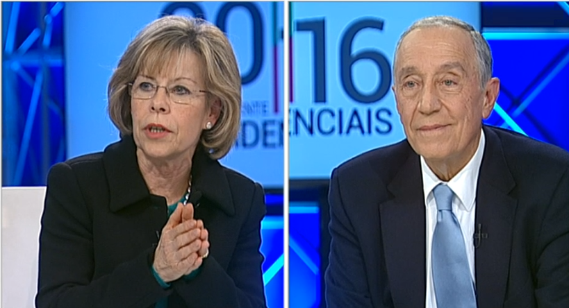 Presidenciais 2016: Debate entre Maria de Belém e Marcelo Rebelo de Sousa