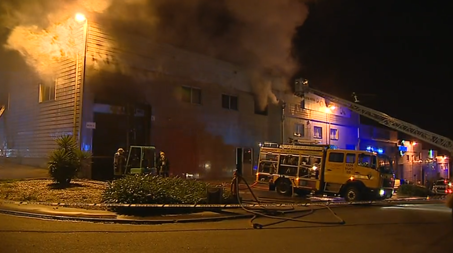 Incêndio em Santo Tirso