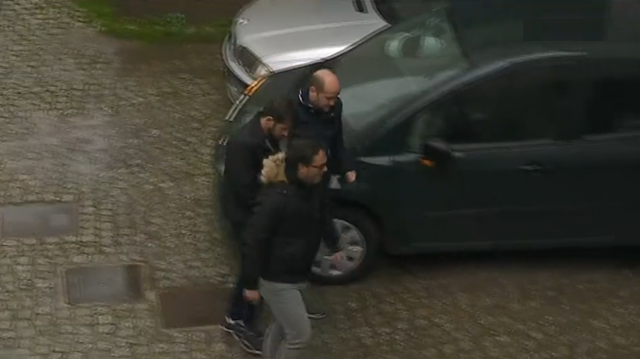 Detenção de suspeitos de homicídio