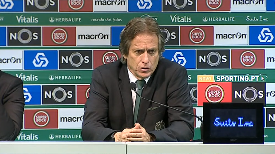Reações de Jorge Jesus