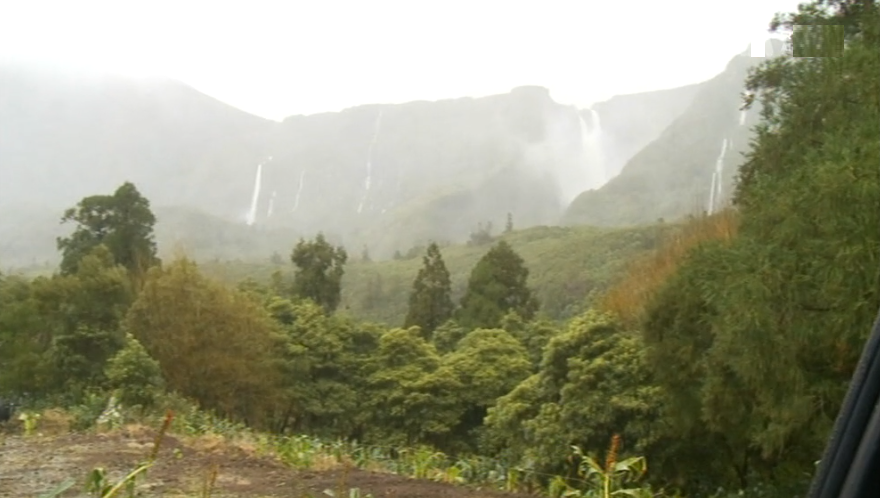 Mau tempo na Ilha das Flores