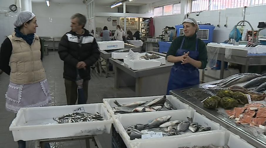 Falta de peixe no mercado