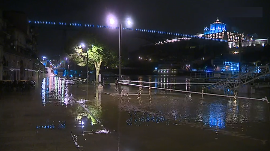 Mau tempo no Porto