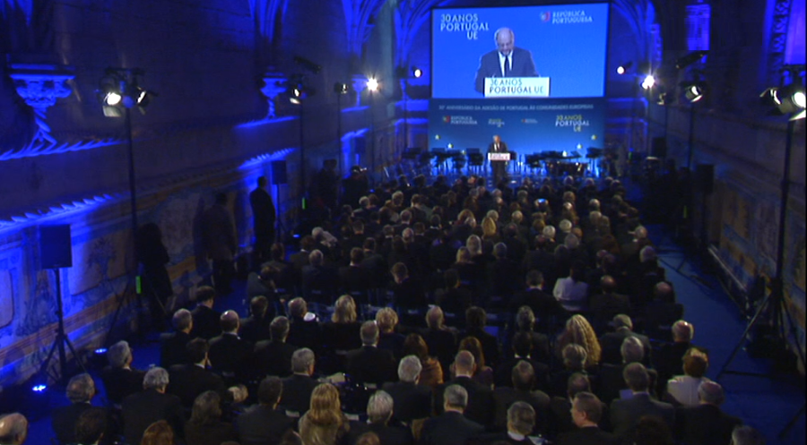 Comemoração dos 30 anos de Portugal na UE