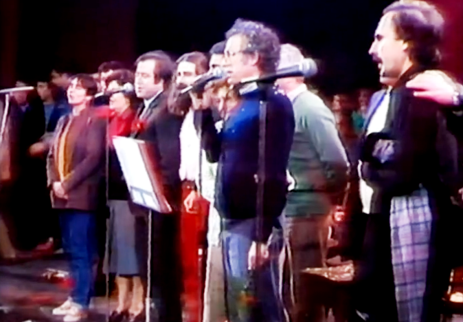 Concerto de José Afonso no Coliseu dos Recreios