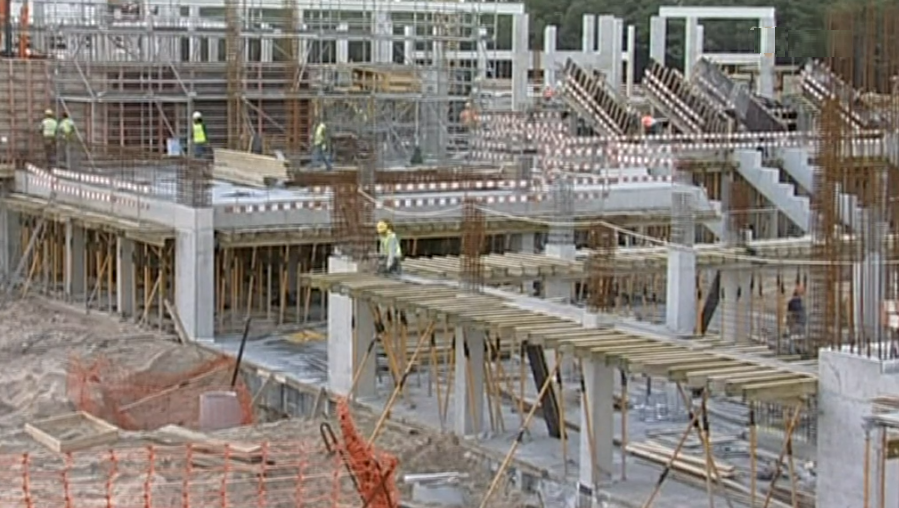 Cotação das ações das construtoras nacionais