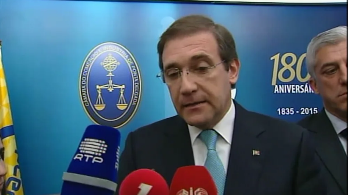 Passos Coelho nos Açores