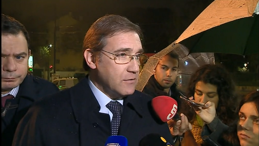 Reações de Passos Coelho à morte de Almeida Santos