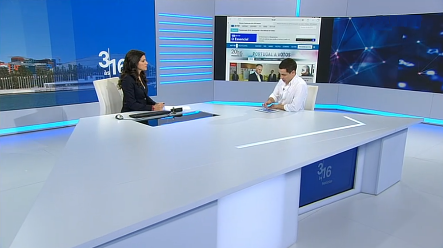 Presidenciais na RTP ao minuto