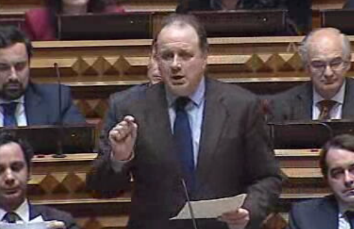 Sessão plenária na Assembleia da Republica