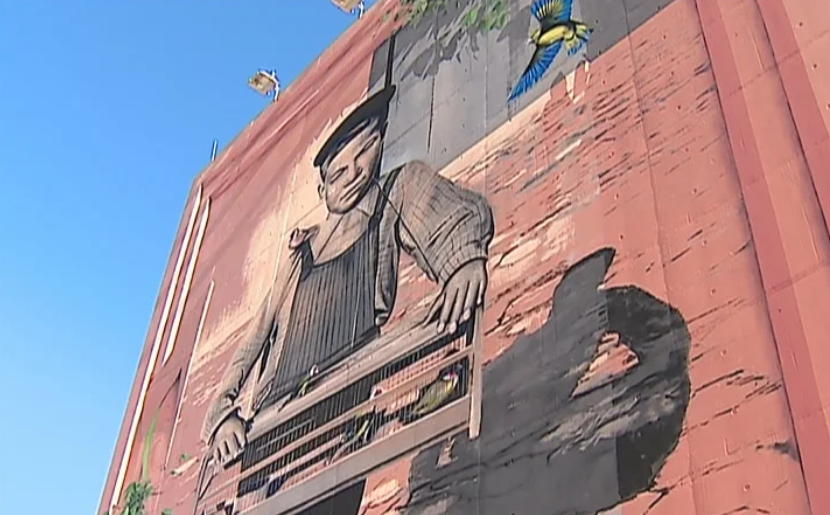 Distinção de mural em Setúbal