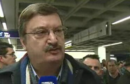 Protesto dos reformados do metropolitano de Lisboa