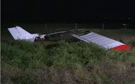 Acidente avião ultraleve