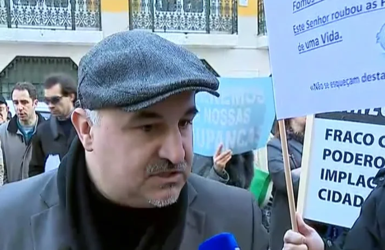 Manifestação de clientes lesados pelo Grupo Espírito Santo