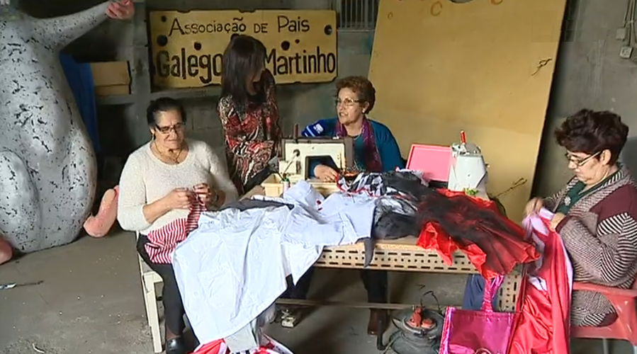 Preparativos do Carnaval de Barcelos