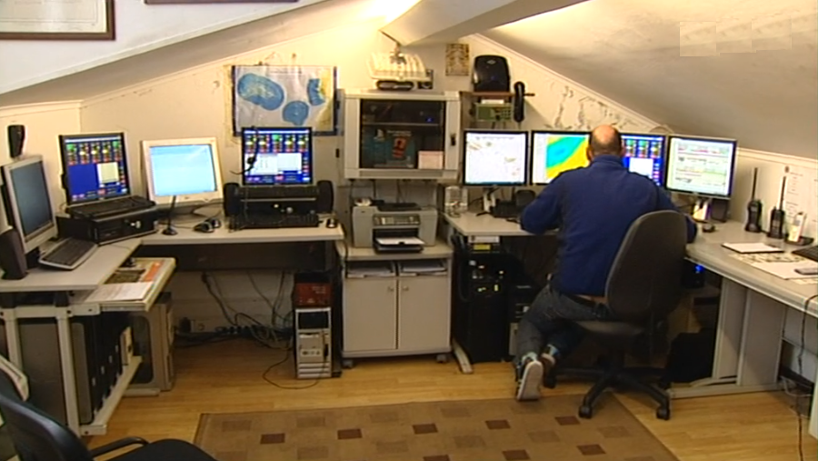 Avaria na Estação Costeira Porto de Abrigo