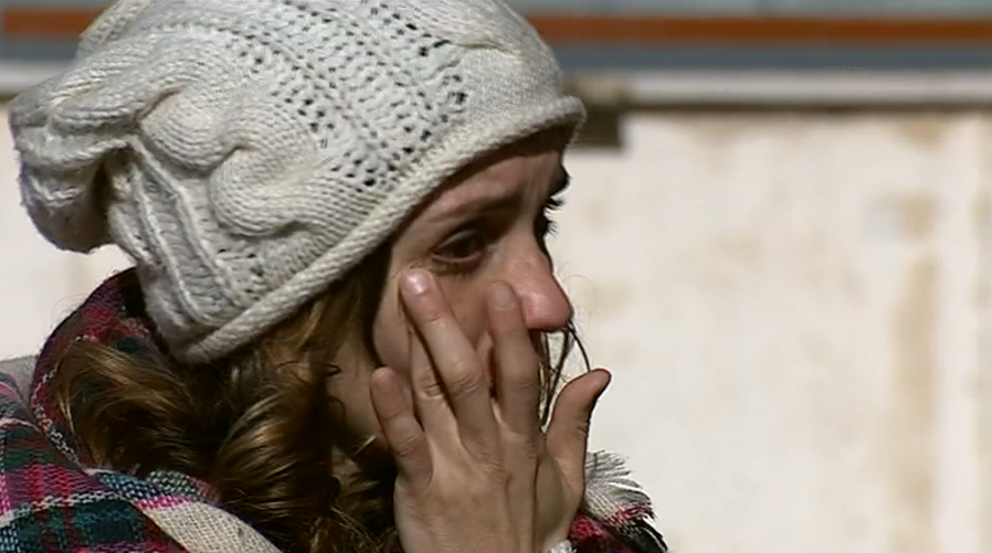 Mulher em greve de fome