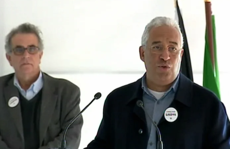 Inauguração de ponte pedonal em Lisboa