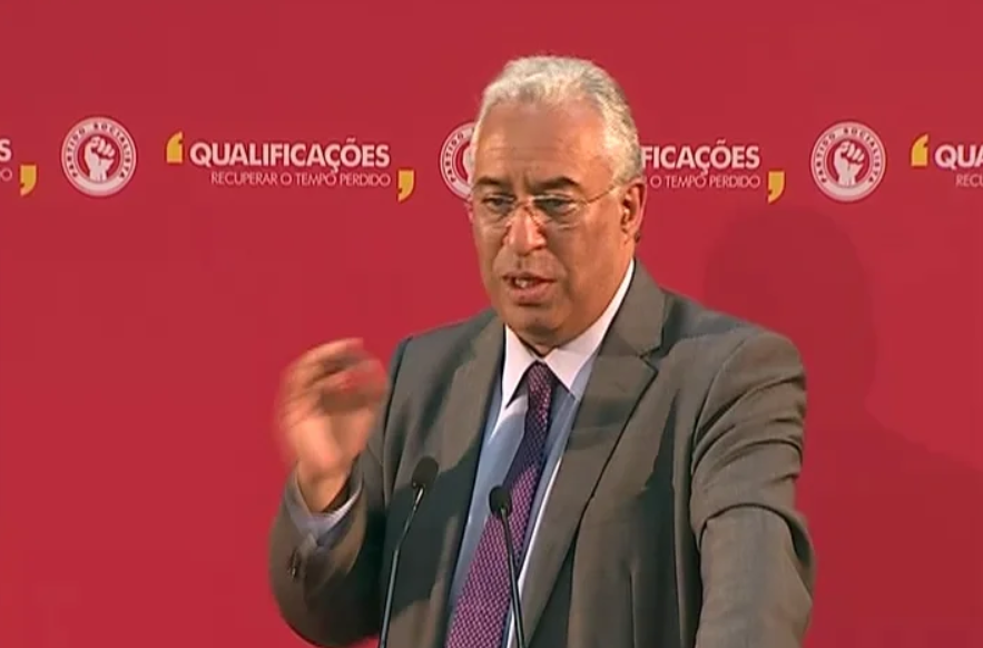 António Costa pronuncia-se sobre o programa “Novas Oportunidades”