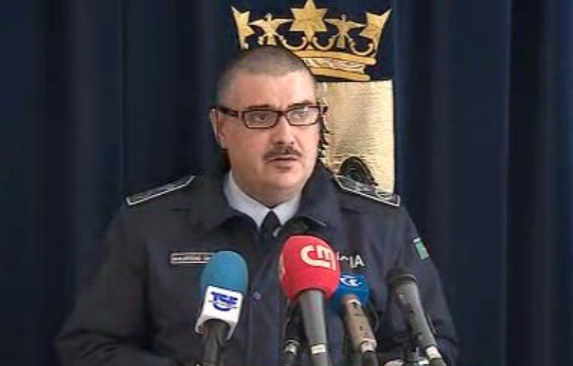 Conferência de impressa de Superintendente da PSP