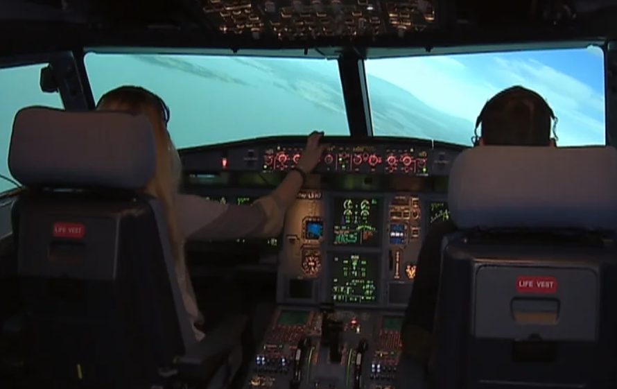 Simulador de voo da TAP