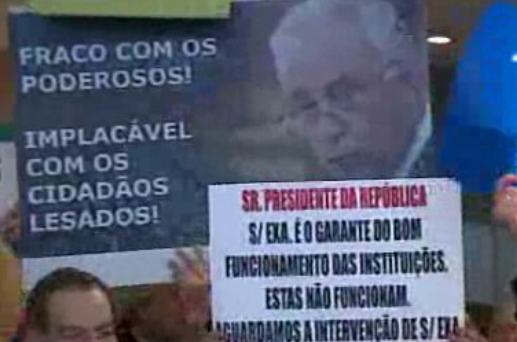 Manifestação da Associação de Lesados do BES