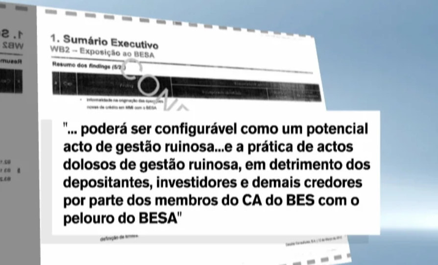 Auditoria ao BES
