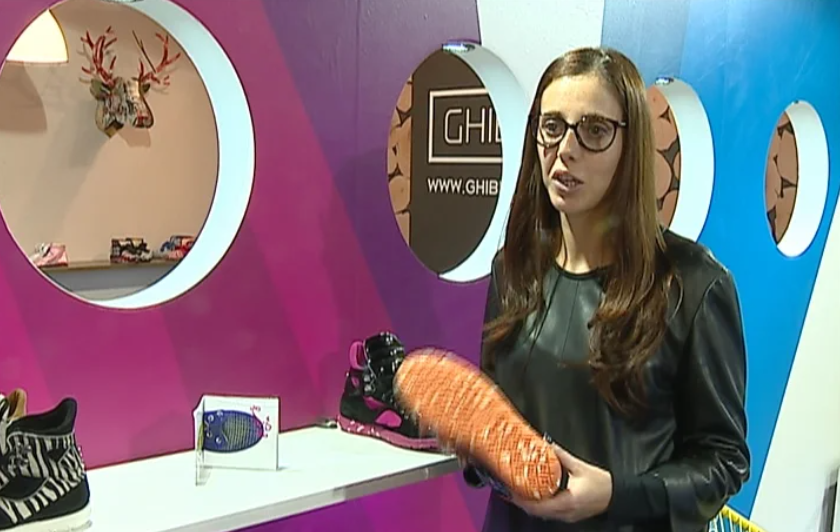 Feira do calçado em Milão