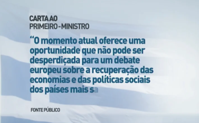 Carta ao Primeiro Ministro Pedro Passos Coelho