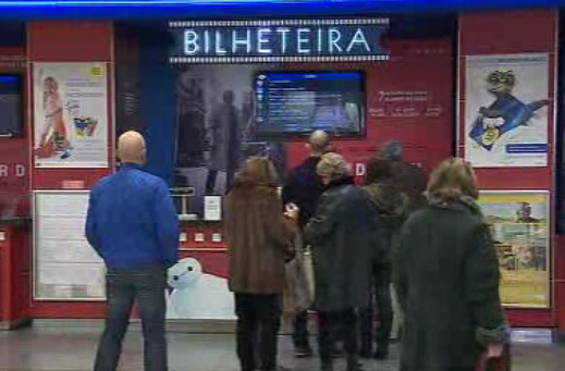 Portugueses vão menos ao cinema