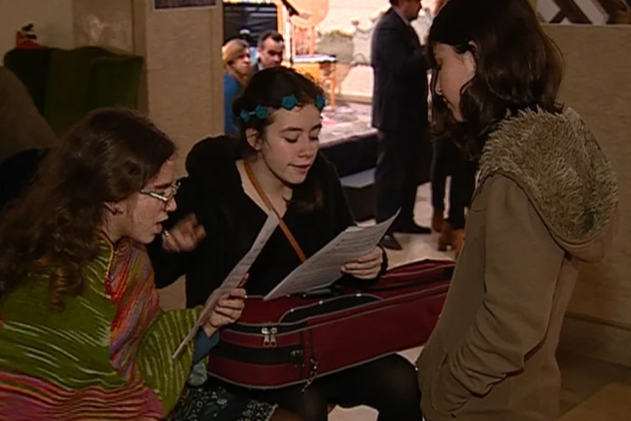 Vigília de alunos do Nacional Conservatório