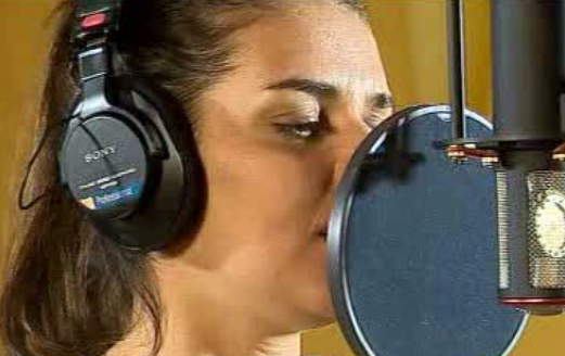 Artista portuguesa grava no Brasil