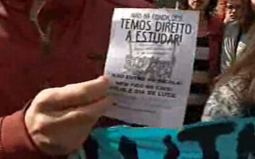 Protesto de estudantes