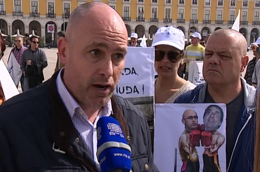 Protesto do Guardas Prisionais