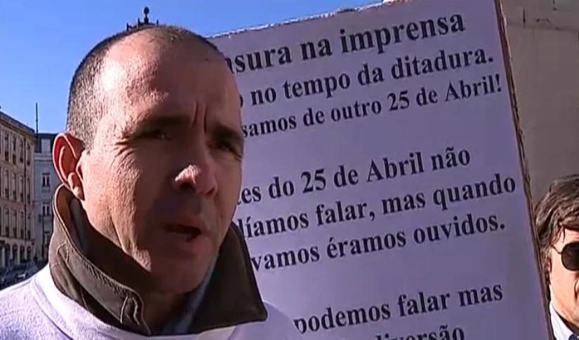 Protestos dos doentes com Hepatite C