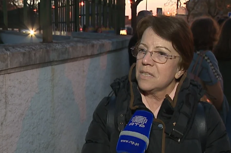 Vígilia silenciosa em Aveiro