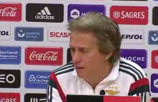 Futebol: conferência de imprensa de Jorge Jesus