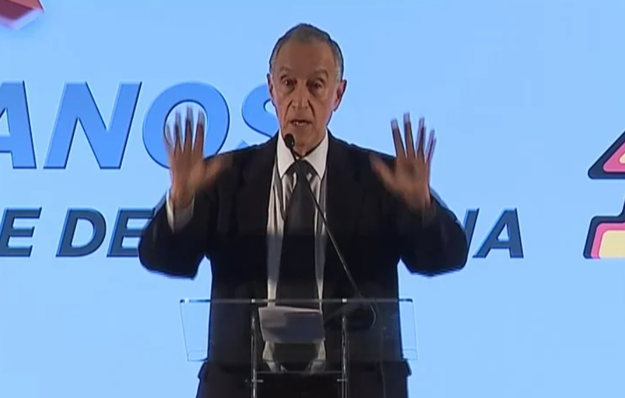 Marcelo Rebelo de Sousa em jantar comemorativo de PSD