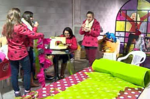 Preparativos para o Carnaval de Ovar