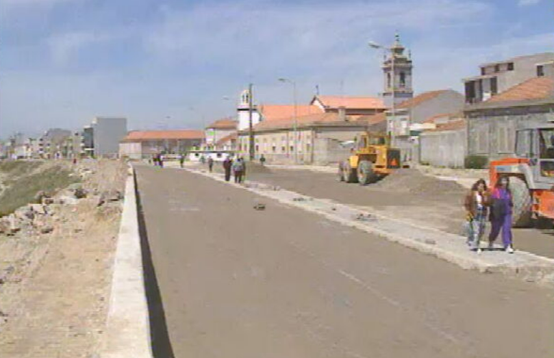 Obras na Marginal da Póvoa de Varzim