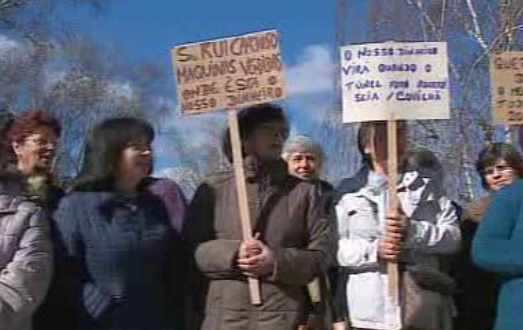 Protesto em Seia