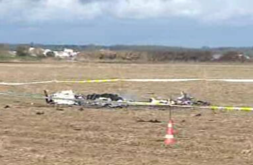 Queda de um avião ultraleve