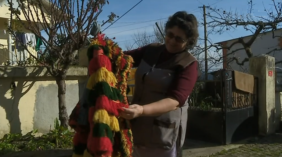 Preparativos para o Carnaval de Podence