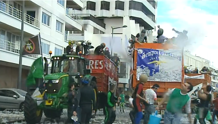 “Batalha das Limas” no Carnaval em Ponta Delgada