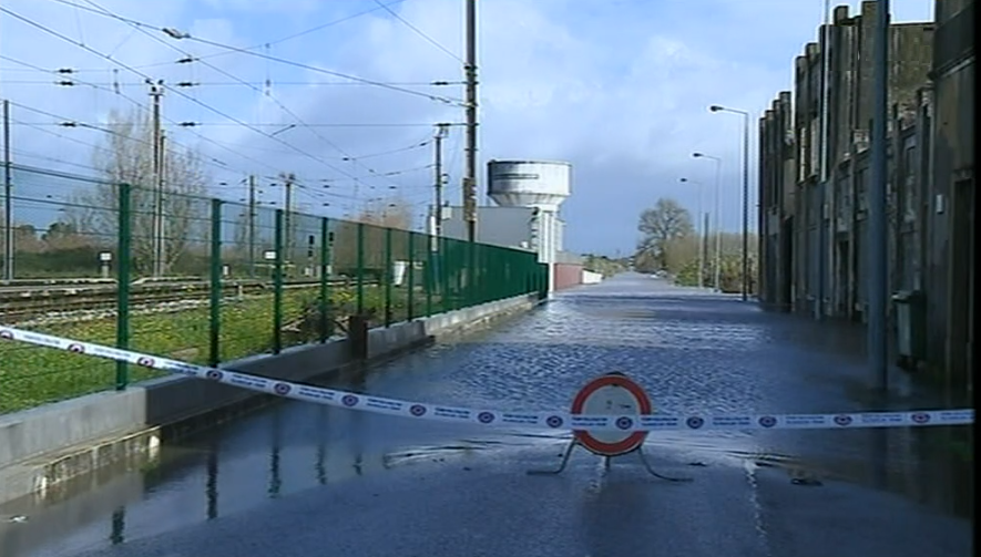 Mau tempo no centro do país