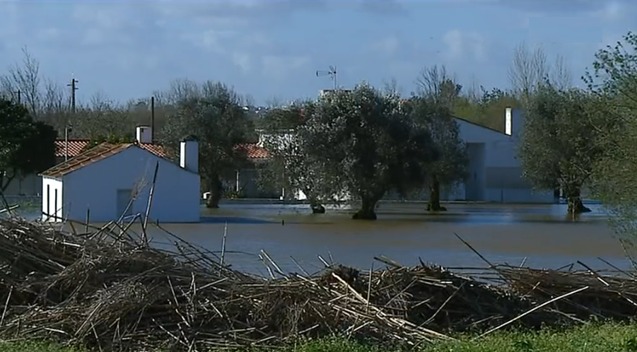 Mau tempo no distrito de Coimbra