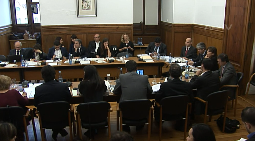 Mário Centeno na Comissão do Orçamento