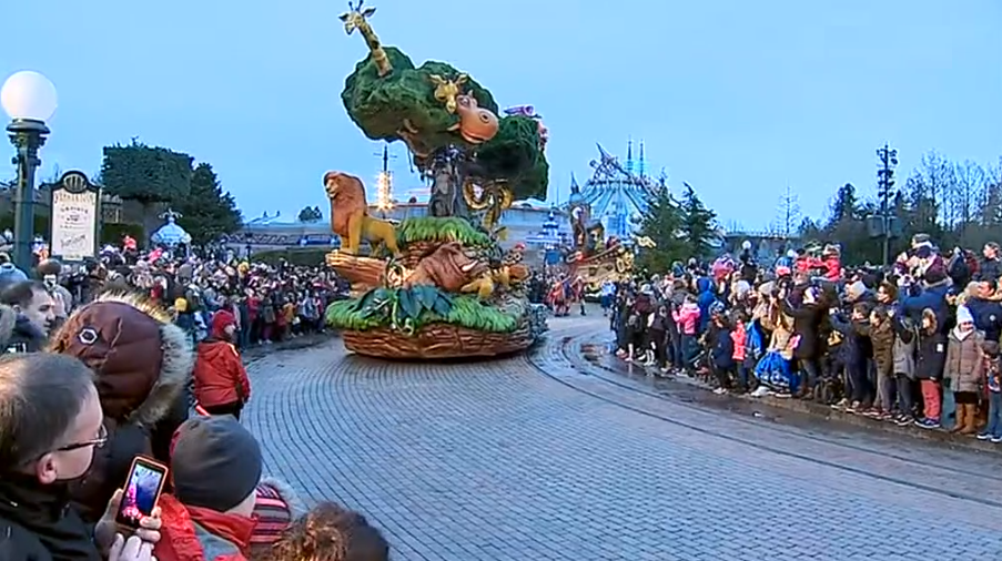 Portugueses de férias na Eurodisney