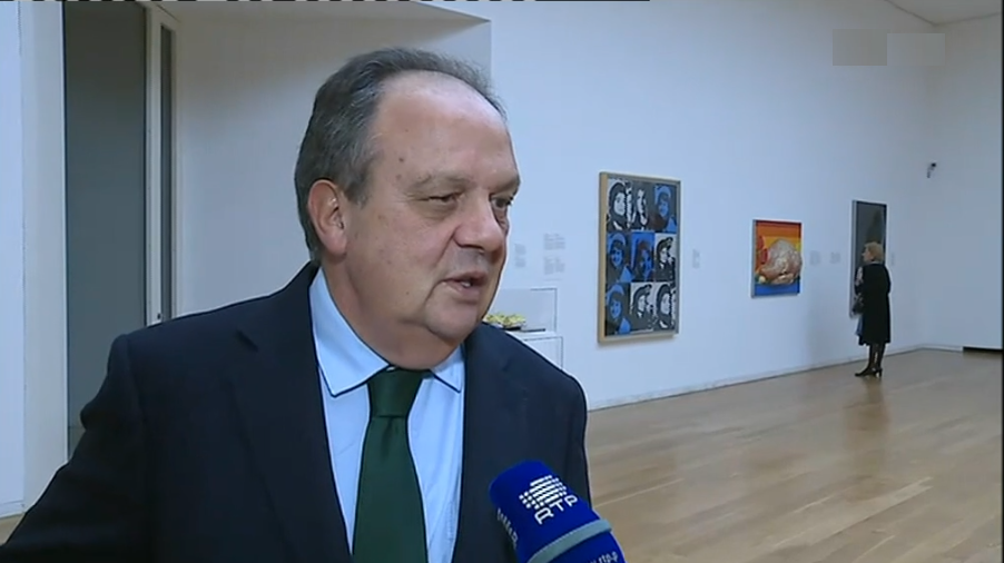 Exposição de arte contemporânea na Fundação de Serralves