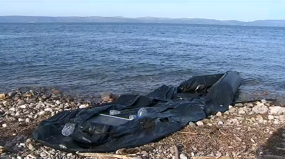 Refugiados na Ilha de Lesbos